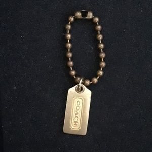 Rare Vintage Coach key ring